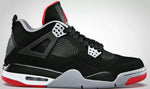 AIR JORDAN RETRO 4 BLACK CEMENT GS